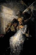 Francisco de goya y Lucientes Les Vieilles or Time and the Old Women France oil painting artist